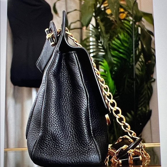 Tory Burch Black Leather Chelsea Shoulder bag/ CrossbodyBag. - Picture 9 of 16